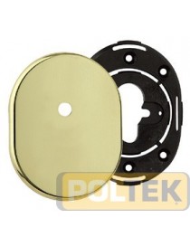 COTTALI MOSTRINA FORO PER POMELLO OTTONE LUCIDO 62x82