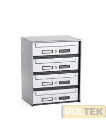 CASELLARIO POSTALE SILMEC SC5 RITIRO ANTERIORE 4 posti