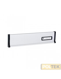 PLACCA BUCA LETTERA SILMEC GRANDE S650 SILVER