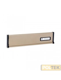 PLACCA BUCA LETTERA SILMEC GRANDE S650 BRONZO