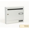 CASSETTA POSTA SILMEC ALLUM. S2001R SILVER