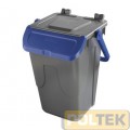 BIDONE IMMONDIZIA ECOLOGY litri 35 BLU