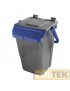 BIDONE IMMONDIZIA ECOLOGY litri 35 BLU