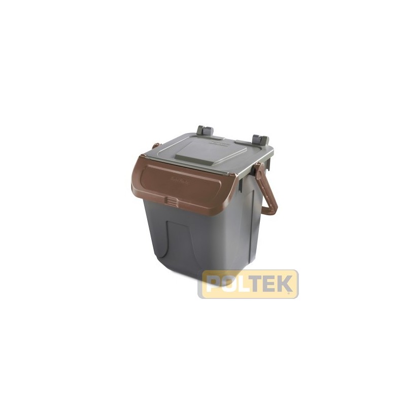 Pratico e robusto contenitore portarifiuti, ideale per la raccolta differenziata urbana e domestica si adatta a tutti gli ambien