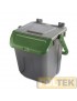 BIDONE IMMONDIZIA ECOLOGY litri 25 VERDE
