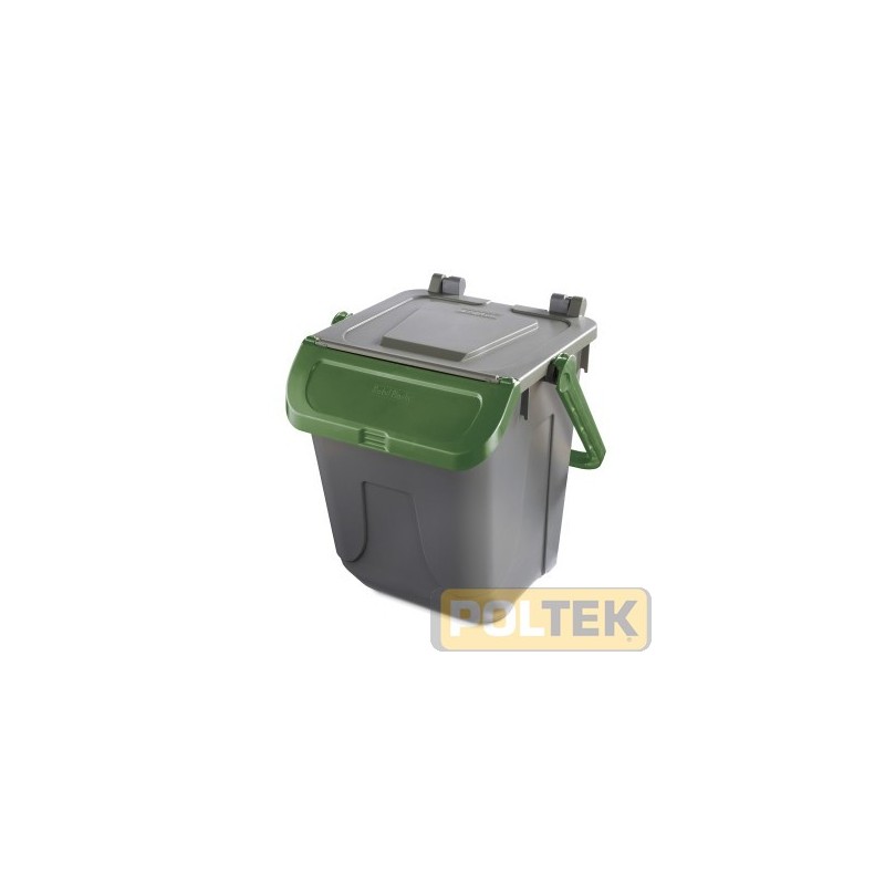 Pratico e robusto contenitore portarifiuti, ideale per la raccolta differenziata urbana e domestica si adatta a tutti gli ambien