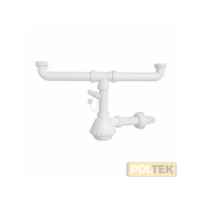 SIFONE MOPLEN FIASCO 2 VIE S/PILETTA 1"1/2 x d. 40 LAVASTOVI