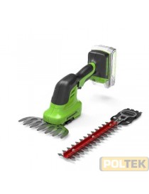 GREENWORKS DVT 24V FORBICE ERBA 2in1 G24SHTX SOLO CORPO