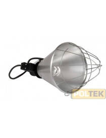 RIFLETTORE ELETTRICO IN ALLUMINIO CON PROTEZIONE