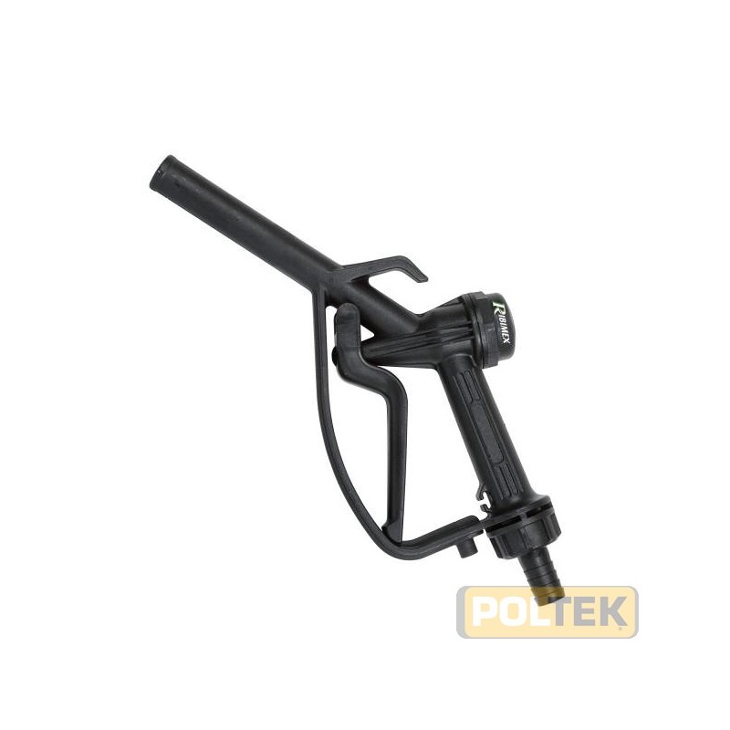 Pistola in plastica con raccordo scanalato 1” x 20 mm.