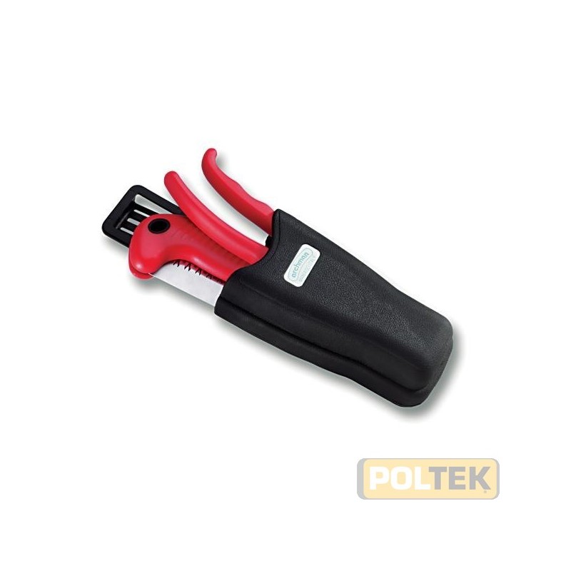 Fodero a due posti per forbice e seghetto