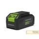 GREENWORKS DVT 48/24V BATTERIA 2/4Ah G4824B2