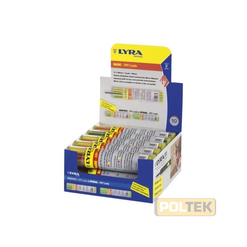 Ideale per tutte le superfici, facilmente removibile da superfici lisce. Contenitore resistente, mina facile da estrarre. Diamet