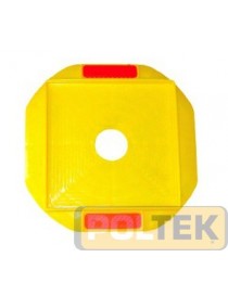 SOTTOBASETTA OTTAGONALE PER PONTEGGI RINFRANGENTE