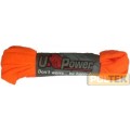 LACCI PIATTI ARANCIO FLUO U-POWER cm 120 (10 paia)