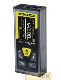 METRICA MISURATORE LASER ALU 60+60