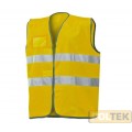 GILET ISSA ALTA VISIBILITA' GIALLO EN471 CON PORTACARTELLINO