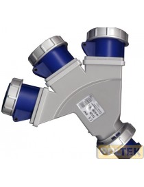 ADATTATORE INDUSTRIALE FME SPINA 3 PRESE IP67