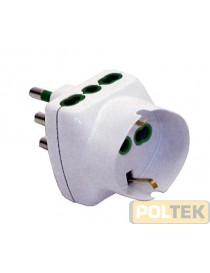 ADATTATORE FME SPINA VERTICALE 16A + SCHUKO