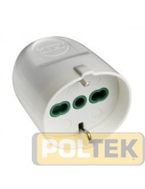 PRESA SCHUKO 2P+T 16A