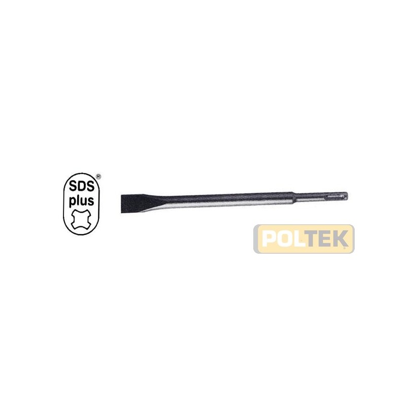 scalpello piatto (dritto) per lavori di precisione, ristrutturazione e rimozione su cemento e muratura