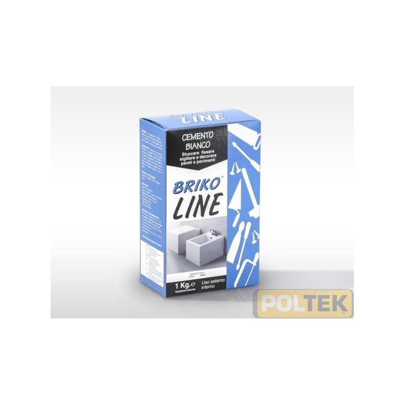 BRIKO LINE CEMENTO BIANCO kg 5