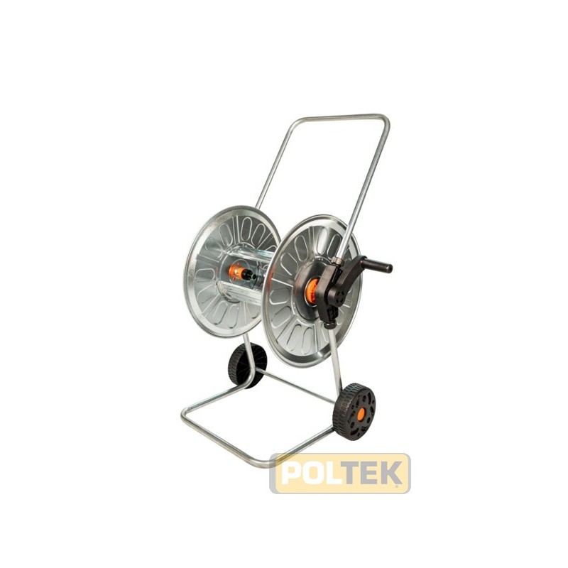 CARRELLO AVVOLGITUBO ZINCATO mt 80