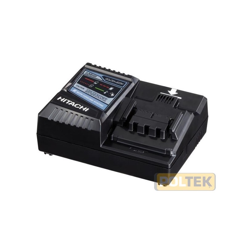 HIKOKI CARICABATTERIA SLIDE UC36YSL2