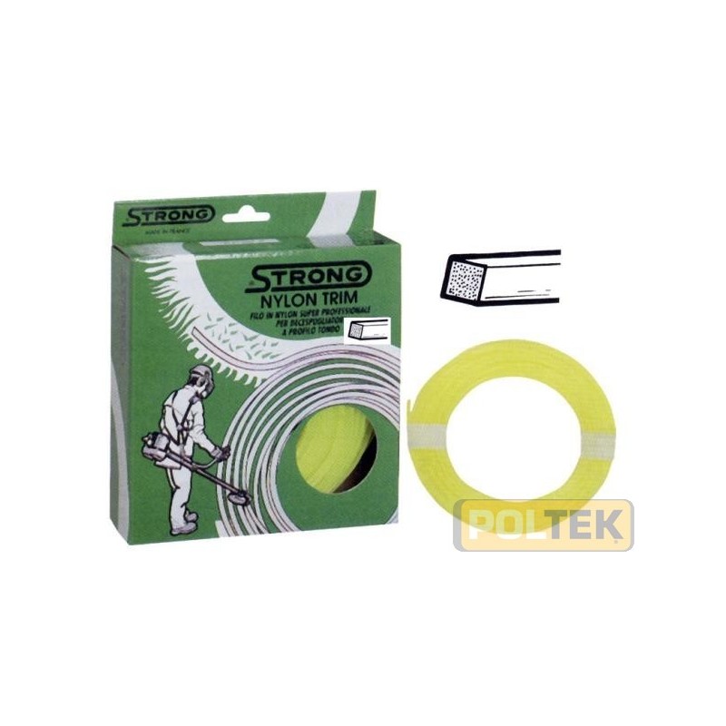 FILO NYLON STRONG QUADRO mm 3 mt 15