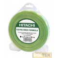 FILO NYLON HITACHI POLVERE ALLUMINIO TONDO mm 2,4 mt 90