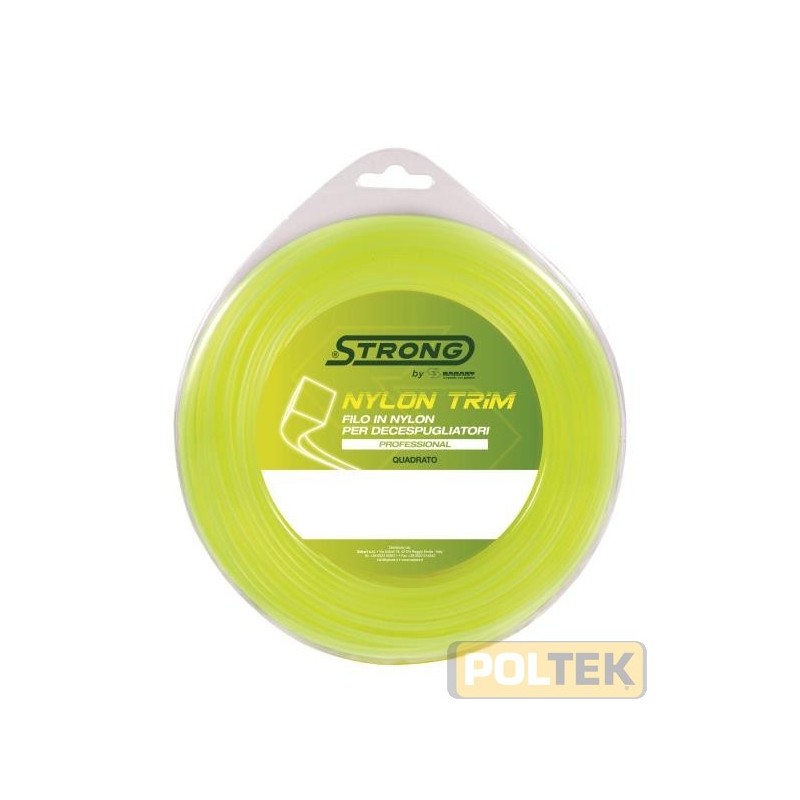 FILO NYLON STRONG QUADRO IN VALVA mm 3 mt 50