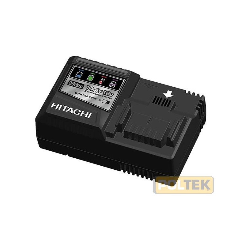 HIKOKI CARICABATTERIA SLIDE UC18YSL3 14,4-18V