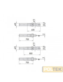 CISA ASTE x SERRATURA DOPPIA MAPPA