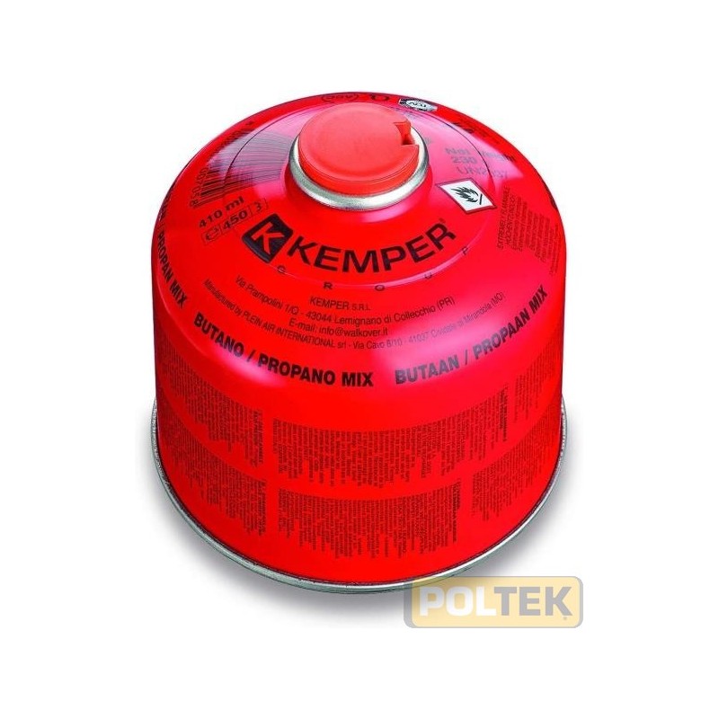 Cartuccia con valvola filettata 7/16" da 230 gr