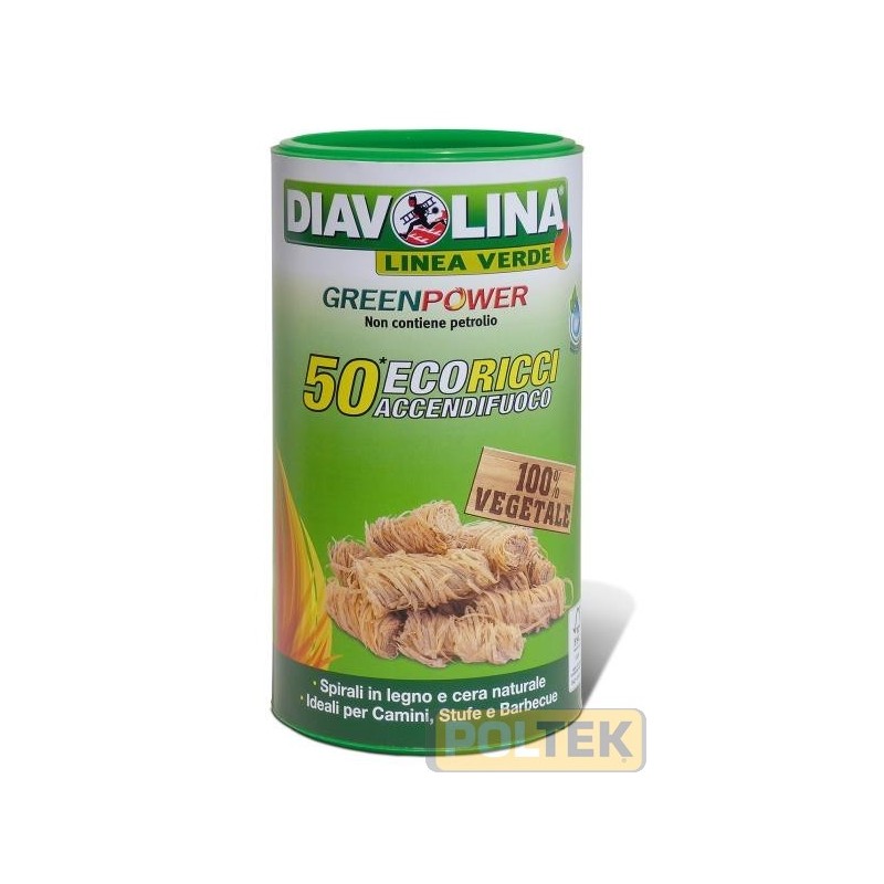 DIAVOLINA ACCENDIFUOCO ECO-RICCI pz.50