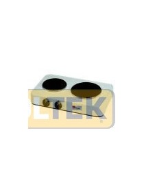 PIASTRA ELETTRICA PARKER DOPPIA 1000 e 1500W d. 145 e 180