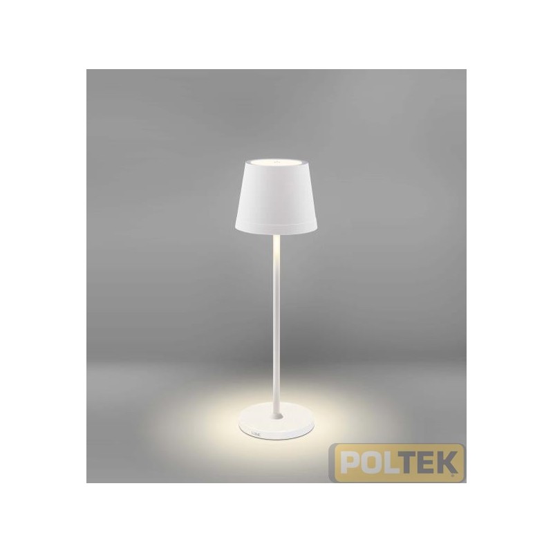 La nuova lampada da tavolo ricaricabile di design, ancora più performante. Autonomia 12-40h. L'elegante soluzione senza fili pe