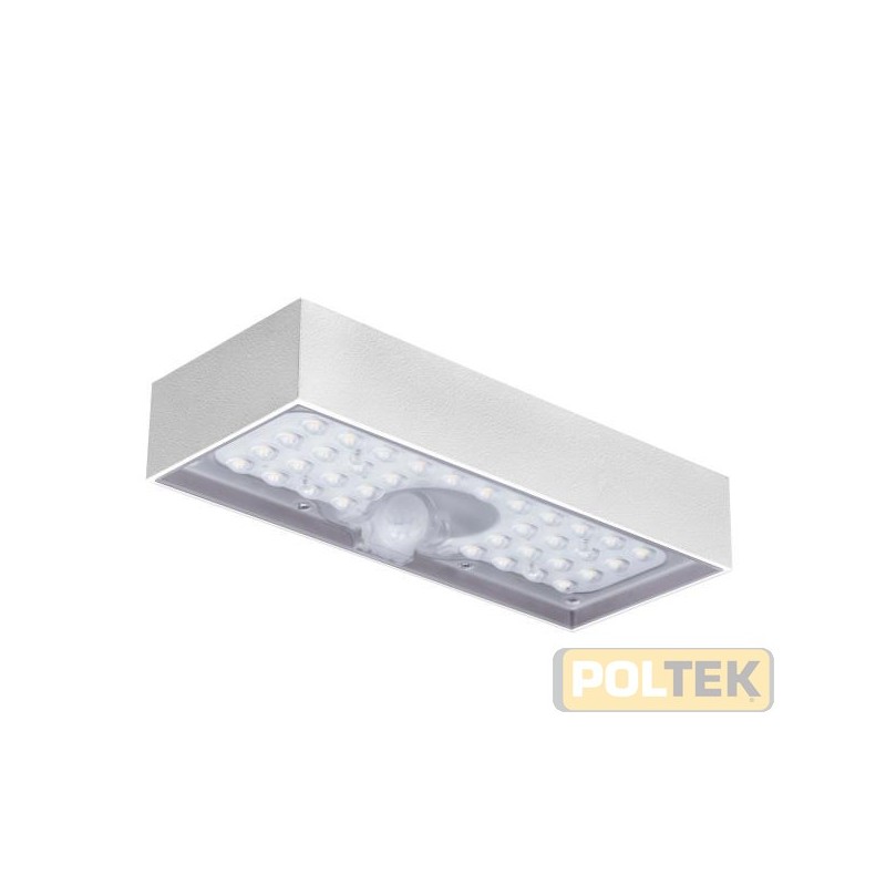 CENTURY APPLIQUE LED SOLAR DOMINO BIANCO 6W 4000K