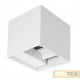 CENTURY APPLIQUE LED UPDOWN QUADRO BIANCO 10W