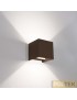 CENTURY APPLIQUE LED UPDOWN QUADRO CORTEN 10W