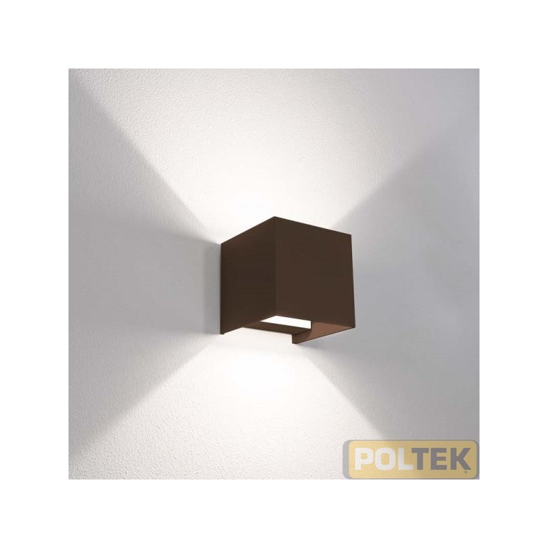 CENTURY APPLIQUE LED UPDOWN QUADRO CORTEN 10W