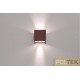 CENTURY APPLIQUE LED UPDOWN QUADRO CORTEN 10W