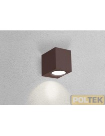 CENTURY APPLIQUE LED AXO QUADRATA MONODIREZIONALE CORTEN