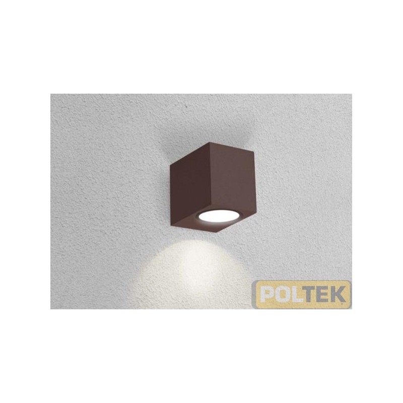 CENTURY APPLIQUE LED AXO QUADRATA MONODIREZIONALE CORTEN