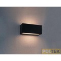 CENTURY APPLIQUE LED REVERSO NERO