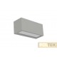 CENTURY APPLIQUE LED REVERSO GRIGIO