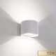CENTURY APPLIQUE LED UPDOWN TONDO BIANCO 10W