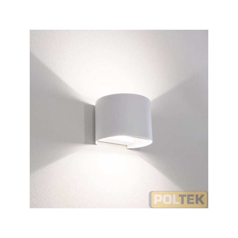 CENTURY APPLIQUE LED UPDOWN TONDO BIANCO 10W
