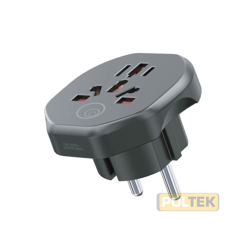 ADATTATORE UNIVERSALE DA VIAGGIO