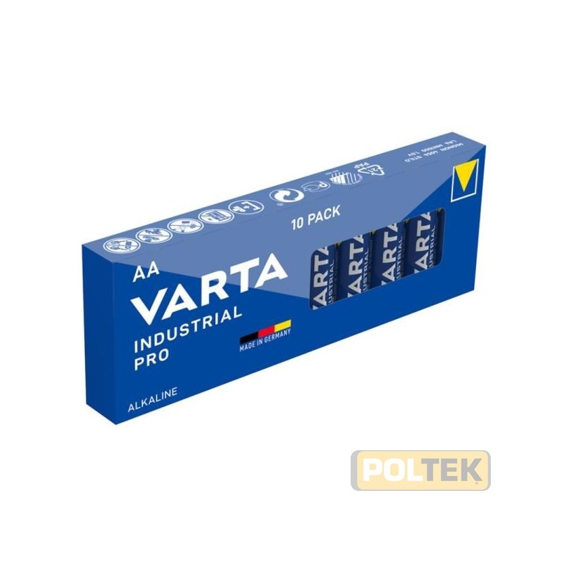 VARTA BATTERIA LONGLIFE POWER STILO AA INDUSTRIAL